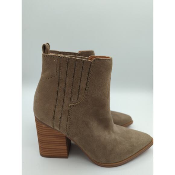 Nine West Orleeh Block Heel Ankle Boots Size 7 - Picture 3 of 6